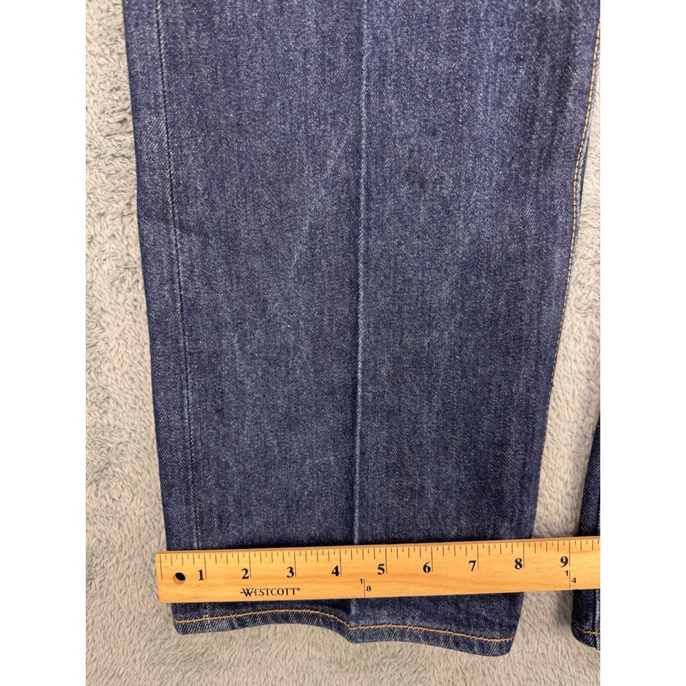 Levi's 501 Jeans Men 40(38)x34 Blue Pressed Original Straight Fit Dark Denim* - Picture 6 of 9